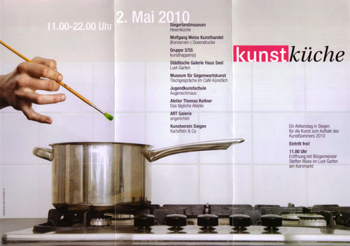 KunstSommer 2010 Auftakt Kunstküche