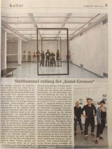Artikel Siegener Zeitung Siegener Kunsttag 2016 gruppe 3/55