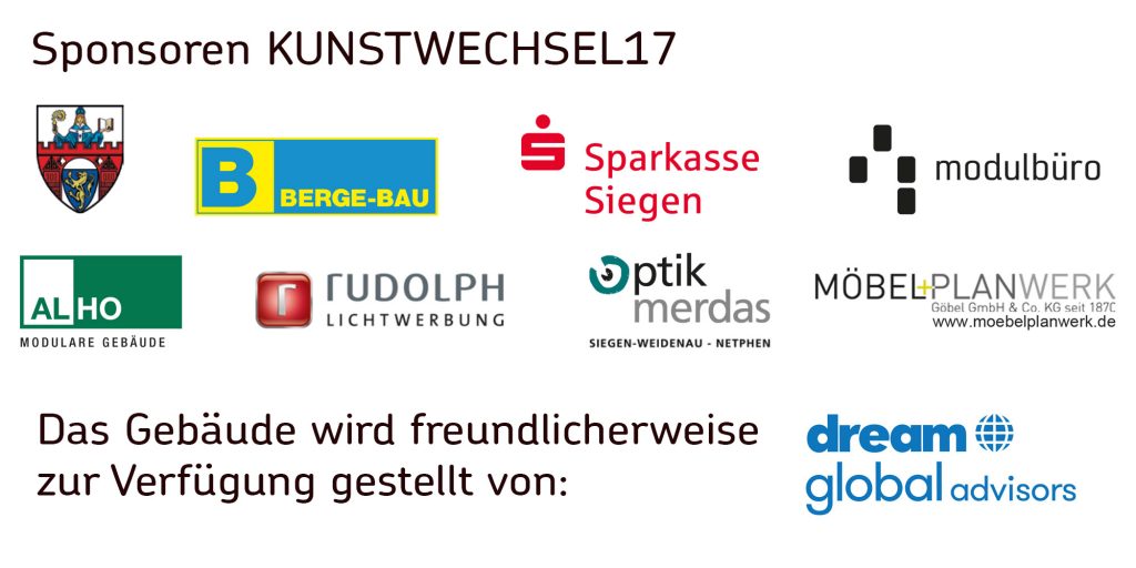 Kunstwechsel 2017 Sponsoren