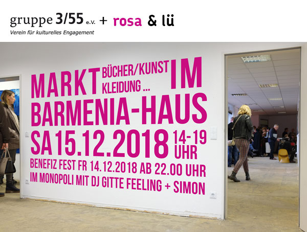 BENEFIZ MARKT gruppe 3/55 im Barmeniahaus